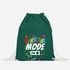 Turnbeutel Fasching Karneval Spruch lustig Konfetti Karnevalmodus Faschingsartikel Tasche Gymbag Moonworks®preview