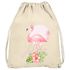 Turnbeutel Flamingo Aloha Tropical Summer Jungle Paradise Hummingbird Gymsac Gymbag Autiga®preview