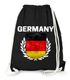 Turnbeutel Fußball EM WM Deutschland Vintage Flagge Germany Gymbag Moonworks®preview
