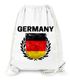 Turnbeutel Fußball EM WM Deutschland Vintage Flagge Germany Gymbag Moonworks®preview