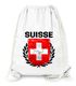 Turnbeutel Fußball EM WM Schweiz Flagge Vintage Swiss Suisse Flag Gymbag Moonworks®preview