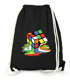 Turnbeutel Gym Bag - Melting Rubiks Cube Schmelzender Zauberwürfel - Moonworks®preview