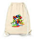 Turnbeutel Gym Bag - Melting Rubiks Cube Schmelzender Zauberwürfel - Moonworks®preview