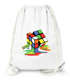 Turnbeutel Gym Bag - Melting Rubiks Cube Schmelzender Zauberwürfel - Moonworks®preview