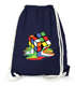 Turnbeutel Gym Bag - Melting Rubiks Cube Schmelzender Zauberwürfel - Moonworks®preview