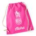 Turnbeutel Hipster Beutel Tasche Aloha Ananas Jutebeutel Stringbag Baumwollbeutelpreview