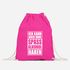 Turnbeutel Ich kann auch ohne Spass Alkohol haben Party festival feiern Gymsac Gymbag Moonworks®preview