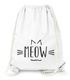 Turnbeutel Katze Meow Miau Cat Tier - Moonworks®preview