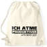 Turnbeutel mit Spruch Ich atme produktiver wird`s heute nicht Moonworks®preview
