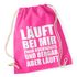 Turnbeutel mit Sprüchen "läuft bei mir" Hipster Beutel Tasche Jutebeutel Gymbagpreview