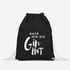 Turnbeutel Nach mir die Ginflut Gin Gin-Spruch Gymsac Gymbag Drawstring Baumwolle Moonworks®preview