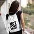 Turnbeutel Not Your Ernst Spruch lustig Statement Gymbag Moonworks®preview