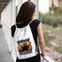 Turnbeutel Pew Pew Madafakas Katze Western Cat Meme Gymsac Gymbag Drawstring Bag Moonworks®preview