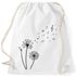 Turnbeutel Pusteblume Musiknoten Noten Musik Dandelion Hipster Beutel Tasche Gymsac Autiga®preview