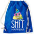 Turnbeutel Sh*t Happens bunter Kack-Haufen Einhorn Gymbag Pile of Poo Moonworks®preview