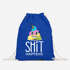 Turnbeutel Sh*t Happens bunter Kack-Haufen Einhorn Gymbag Pile of Poo Moonworks®preview