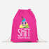 Turnbeutel Sh*t Happens bunter Kack-Haufen Einhorn Gymbag Pile of Poo Moonworks®preview