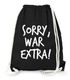 Turnbeutel Sorry war Extra - Sprüche Lustig Hipster  - Moonworks®preview