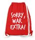 Turnbeutel Sorry war Extra - Sprüche Lustig Hipster  - Moonworks®preview