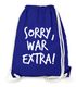 Turnbeutel Sorry war Extra - Sprüche Lustig Hipster  - Moonworks®preview