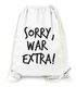 Turnbeutel Sorry war Extra - Sprüche Lustig Hipster  - Moonworks®preview