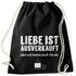Turnbeutel Spruch Liebe ist aus aber wir haben noch Gin da Moonworks®preview