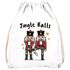 Turnbeutel Spruch lustig Anti Weihnachten Nussknacker Jingle Balls Weihnachtstasche Weihnachtsbeutel Gymbag Moonworks®preview