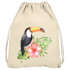 Turnbeutel Tucan Tropical Summer Jungle Paradise Hummingbird Autiga®preview