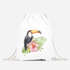 Turnbeutel Tucan Tropical Summer Jungle Paradise Hummingbird Autiga®preview
