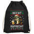 Turnbeutel Ugly XMAS Bier DesignSpruch lustig Hecht Ruprecht Gymbag Weihnachtsbeutel Moonworks®preview