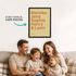 Typografie Familienposter personalisiertes Poster mit Namen Geschenkidee Familie Wanddeko Wohnzimmer Flur Eingangsbereich SpecialMe®preview