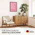 Typografie Familienposter personalisiertes Poster mit Namen Geschenkidee Familie Wanddeko Wohnzimmer Flur Eingangsbereich SpecialMe®preview