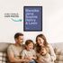 Typografie Familienposter personalisiertes Poster mit Namen Geschenkidee Familie Wanddeko Wohnzimmer Flur Eingangsbereich SpecialMe®preview