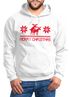 Ugly Christmas Sweater Hoodie Herren  Kapuzen-Pullover Moonworks®preview