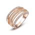 Verlobungsring Zirkonia Kristalle Damen-Ring Bandring Autiga®preview