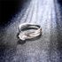Verlobungsring Zirkonia Kristalle Damen Ring Solitär-Ring Zweifarbig Autiga®preview