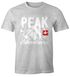 Wander Herren T-Shirt Mountain Adventures Moonworks®preview