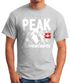 Wander Herren T-Shirt Mountain Adventures Moonworks®preview