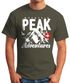 Wander Herren T-Shirt Mountain Adventures Moonworks®preview