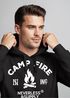 Warmer Kapuzen-Pullover Herren Lagerfeuer Camping Abenteuer Supply Hoodie Männer Neverless®preview
