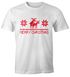 Weihnachten Herren T-Shirt Merry Christmas Fun-Shirt Moonworks®preview