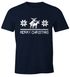 Weihnachten Herren T-Shirt Merry Christmas Fun-Shirt Moonworks®preview