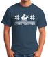 Weihnachten Herren T-Shirt Merry Christmas Fun-Shirt Moonworks®preview