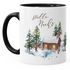 Weihnachts-Tase Stille Nacht Weihnachten Winter Schnee Silent Night Christmas Kaffeetasse Teetasse Keramiktasse Autiga®preview