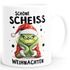 Weihnachtsnörgler Tasse Anti Weihnachten Spruch Ironie Sarkasmus lustige Weihnachtsbecher Geschenke für Weihnachtsmuffel MoonWorks®preview