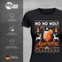 Weihnachtsshirt Damen Ho Ho Holy Aperoly Spruch Lustig T-Shirt Weihnachten Lustig Weihnachtsoutfit Frauen Moonworks®preview