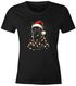 Weihnachtsshirt Damen Katze Weihnachten Lustig Weihnachtsoutfit Frauen Katzenfans Katzenliebhaber Moonworks®preview