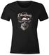 Weihnachtsshirt Damen Merry Christmas Rentier Elch T-Shirt Weihnachten Lustig Weihnachtsoutfit Frauen Moonworks®preview