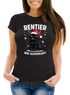 Weihnachtsshirt Damen Rentier Spruch Lustig Weihnachtstiere Santamütze XMAS Weihnachtsoutfit Frauen Moonworks®preview
