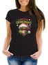 Weihnachtsshirt Damen Spruch Merry Grinchmas T-Shirt Weihnachten Lustig Weihnachtsoutfit Frauen Moonworks®preview